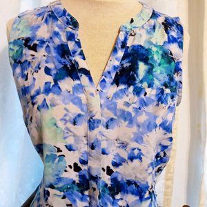Button Floral Top